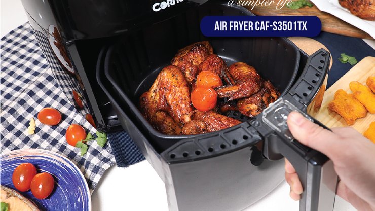Cornell air fryer — masak tanpa minyak
