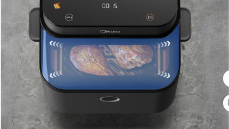 Midea See-Through Window dengan Eco-Light