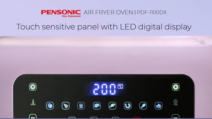Pensonic digital LED panel touch sensitive