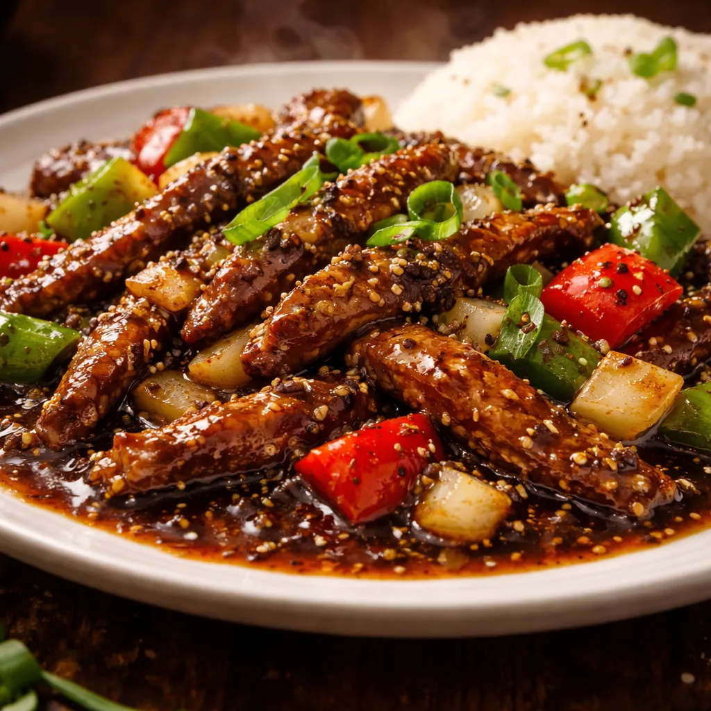 Daging Masak Black Pepper