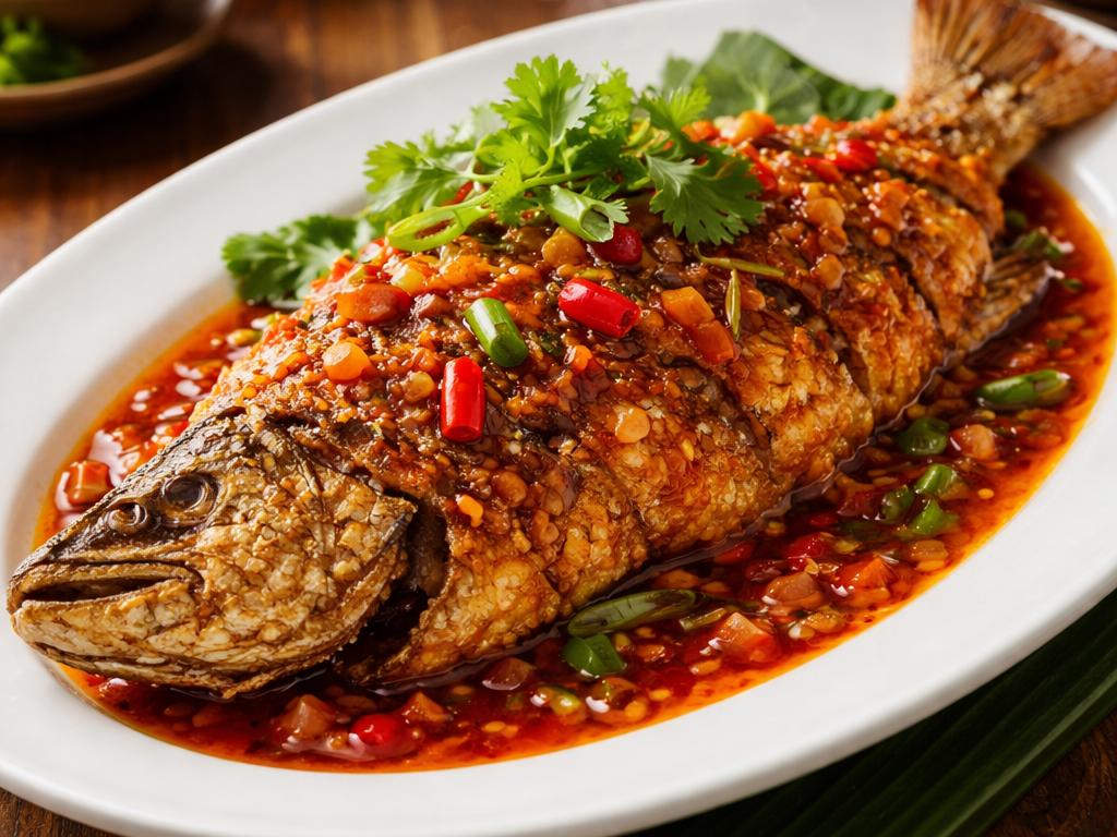 Ikan Siakap Masak 3 Rasa