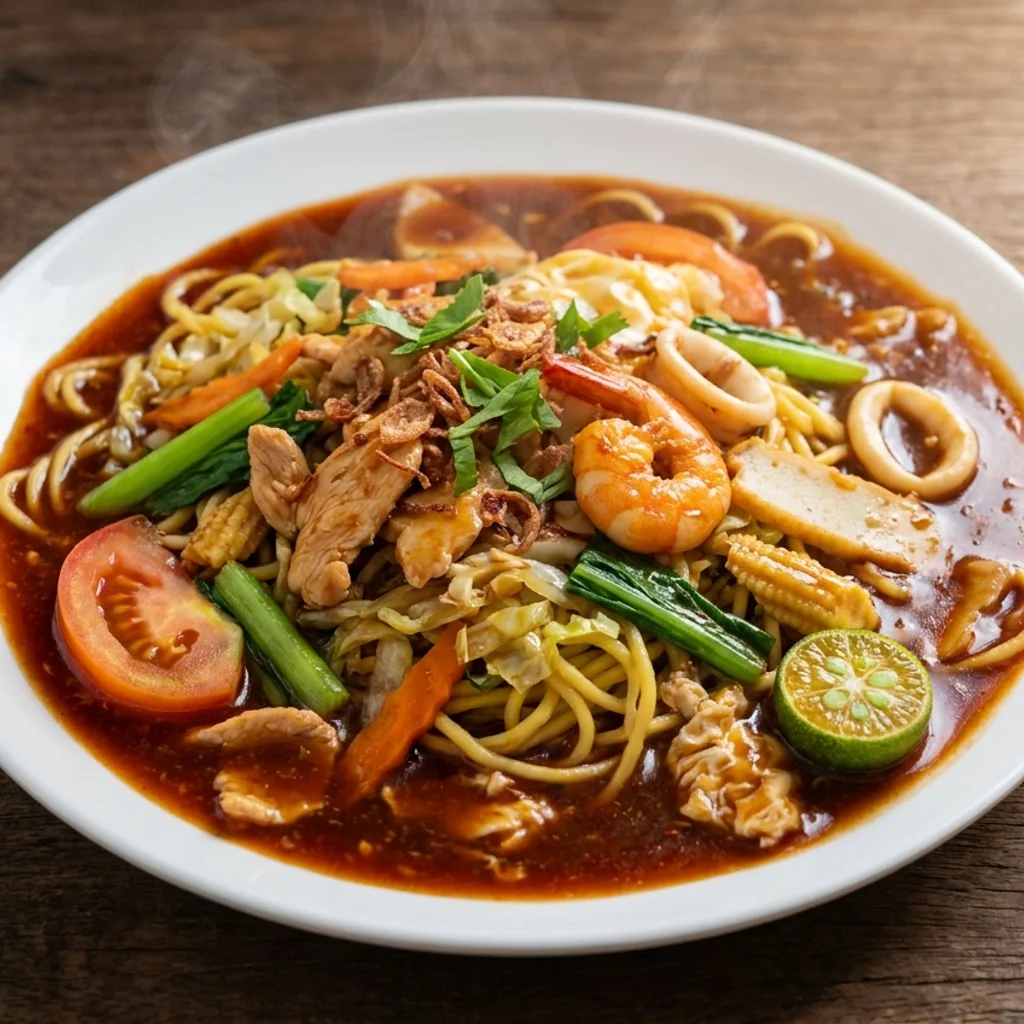 Mee Hailam Berkuah Pekat Ala Cina Muslim
