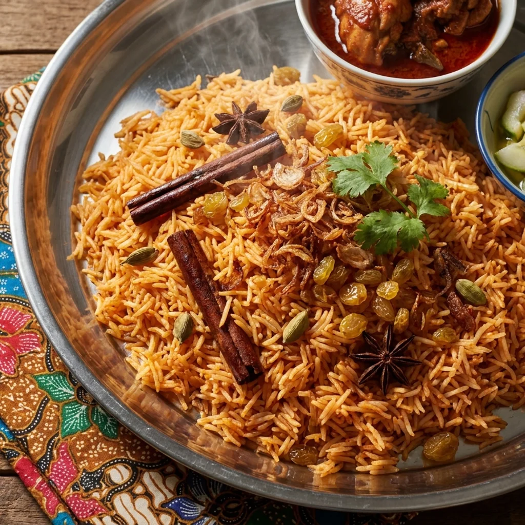 Resepi Nasi Tomato Kenduri Gebu & Wangi