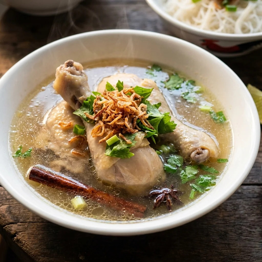 Resepi Sup Ayam Ala Gerai Kuah Jernih