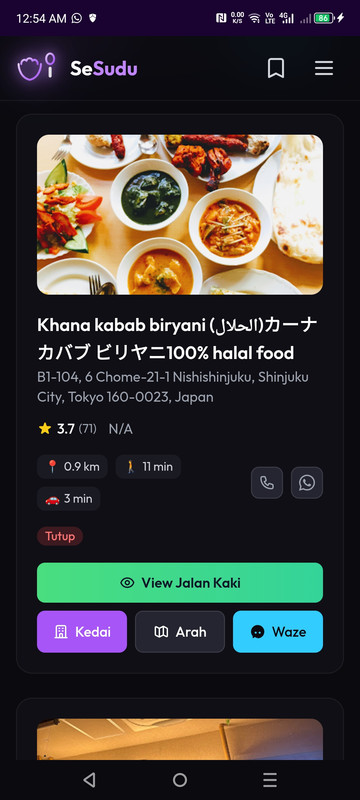 Kedai halal berdekatan Park Hyatt Tokyo - paparan 4 daripada 5