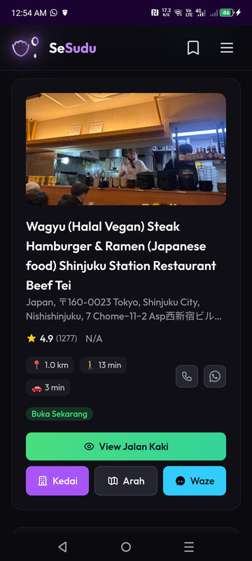 Kedai halal berdekatan Park Hyatt Tokyo - paparan 5 daripada 5